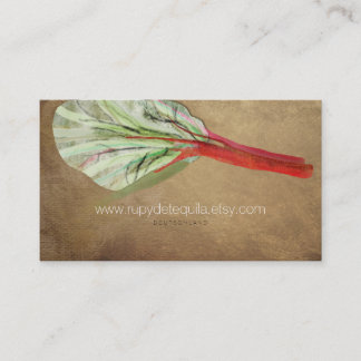 Tarjeta De Visita Verduras
