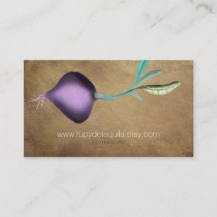 Tarjeta De Visita Verduras