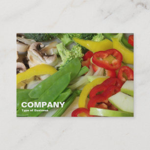 Tarjeta De Visita Verduras de fresa 02