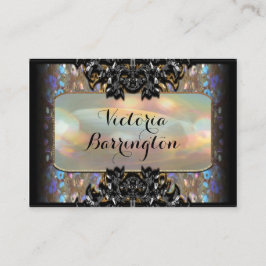 Tarjeta De Visita Vermothe Sombey 3,5" profesional de la perla