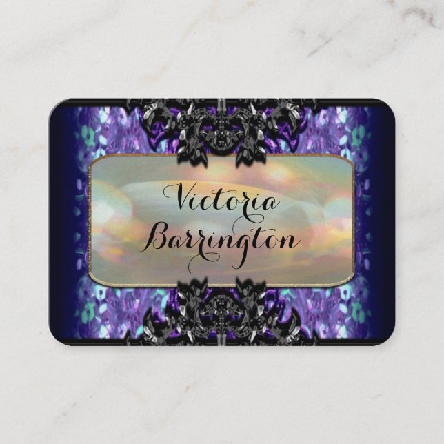 Tarjeta De Visita Vermothe Vine 2.5" Pearl Professional (Anverso)