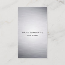 Tarjeta de visita vertical de la mirada moderna de