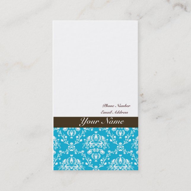 Tarjeta de visita vertical de la MOD (Anverso)