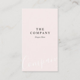 Tarjeta de visita vertical del error tipográfico