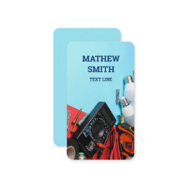 Tarjeta De Visita Vertical eléctrico