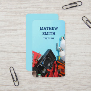 Tarjeta De Visita Vertical eléctrico