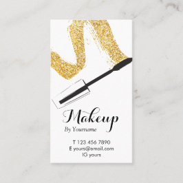 Tarjeta de visita vertical minimalista del artista