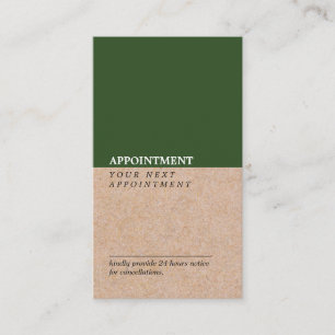 Tarjeta De Visita Vertical moderna de la cita de KraftPrint del