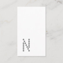 Tarjeta de visita vertical profesional simple