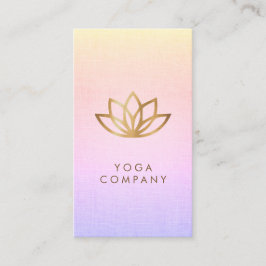 Tarjeta de visita vertical púrpura del rosa de la