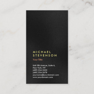 Tarjeta De Visita Vertical Tendance Gris Color Moderno Profesional
