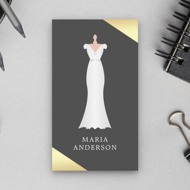 Tarjeta De Visita Vestido de Novias Blancas Mannequin Fashilist (Subido por el creador)