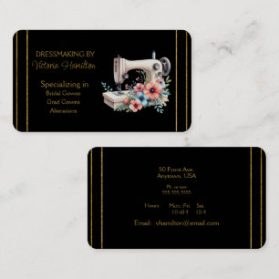 Tarjeta De Visita Vestidos de novia de modista Vestidos de graduació