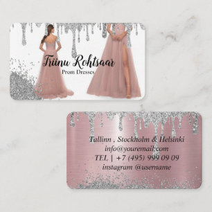 Tarjeta De Visita Vestidos de prom