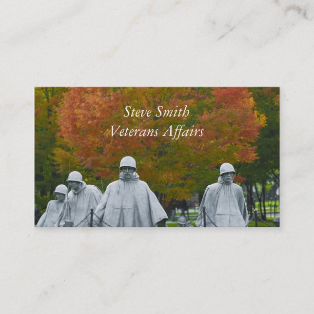 Tarjeta De Visita Veteranos (Anverso)