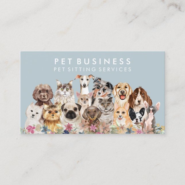 Tarjeta De Visita Veterinario (Anverso)