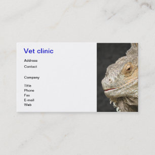 Tarjeta De Visita veterinario