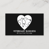 Veterinario de patas de mascotas negro blanco anim