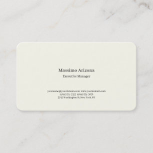 Tarjeta De Visita Vía Láctea Plano Profesional Moderno Minimailst