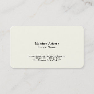 Tarjeta De Visita Vía Láctea Plano Profesional Moderno Minimailst