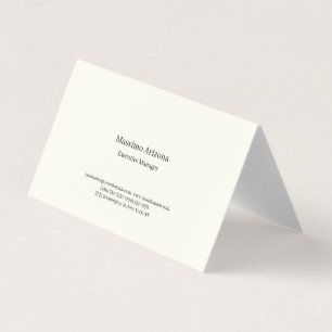 Tarjeta De Visita Vía Láctea Plano Profesional Moderno Minimalista