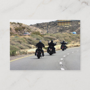 Tarjeta De Visita Viaje en motocicleta por carretera - Trio en bicic