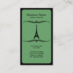 Tarjeta De Visita viaje mod (torre eiffel)