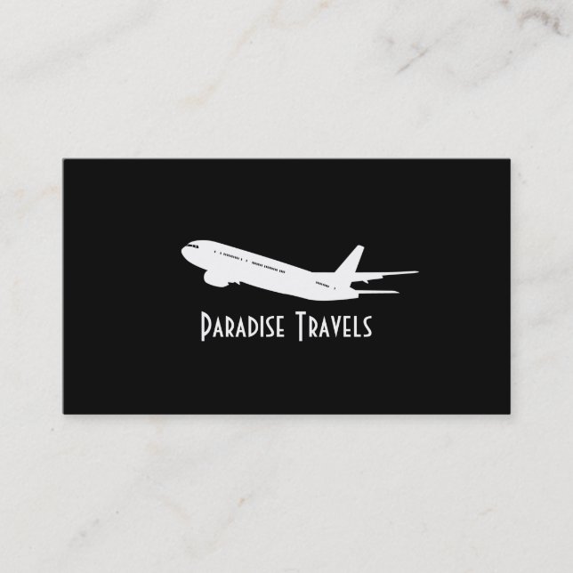 Tarjeta De Visita Viajes (Anverso)