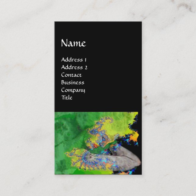 TARJETA DE VISITA VIBRACIONES DE MATERIA (Anverso)