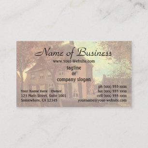 Tarjeta De Visita Vicaría en Nuenen de Vincent van Gogh