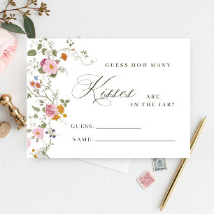 Tarjeta De Visita Victoria Bridal Shower: ¿Cuántas cartas de juego?