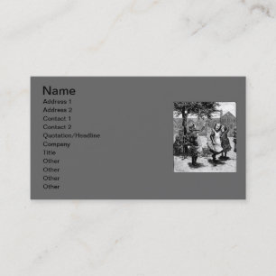 Tarjeta de visita victoriana