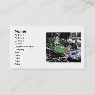 Tarjeta de visita victoriana