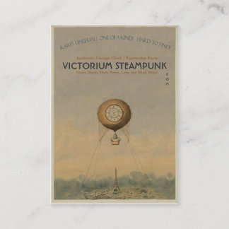 Tarjeta De Visita Victorium Steampunk