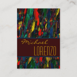 Tarjeta De Visita Vida de la ciudad - UNISEX / PAPEL DE PEAR