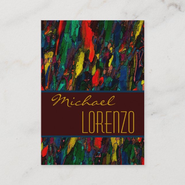 Tarjeta De Visita Vida de la ciudad - UNISEX / PAPEL DE PEAR (Anverso)