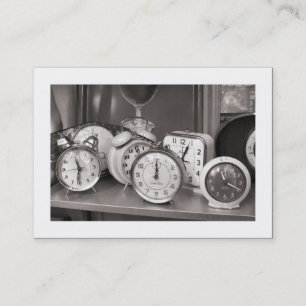 Tarjeta De Visita Vida residual alarmante (bordeada)