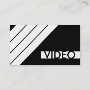 TARJETA DE VISITA VÍDEO DE RETROCESO