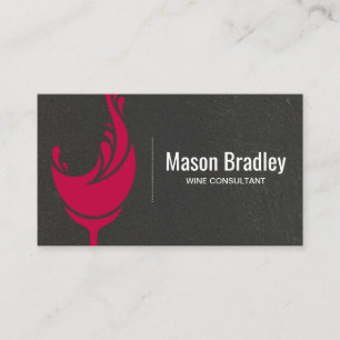 Tarjeta De Visita Vidrio