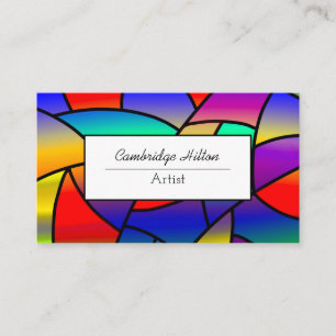 Tarjeta De Visita Vidrio Mantenido de la Iglesia
