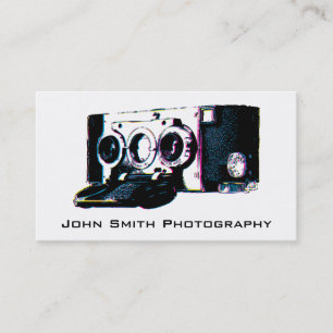Tarjeta de visita vieja de la fotografía de la