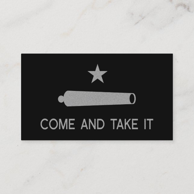 Tarjeta De Visita Viene tomarle el ~ Tejas de la bandera (Reverso)