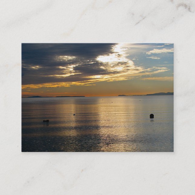 Tarjeta De Visita Vigas de oro (Anverso)