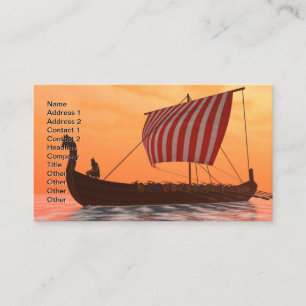 Tarjeta De Visita Viking Longship Ventures