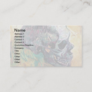 Tarjeta De Visita Vincent Van Gogh - Cráneo de perfil - Arte fino