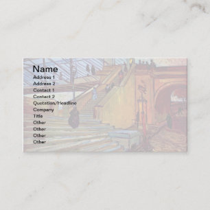 Tarjeta De Visita Vincent Van Gogh - El puente de Trinquetaille