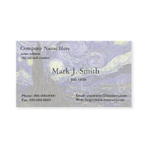 Vincent van Gogh, Noche Starry