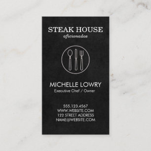 Tarjeta De Visita Vineyard Wine Lux Black Silverware