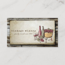 Vineyard Winery pintada a mano