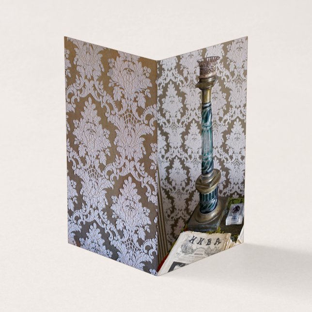 Tarjeta De Visita Vintage (Exterior)